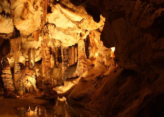 Visit the Gouffre de Cabrespine, located a few kilometres from Château Borie Neuve in the Aude